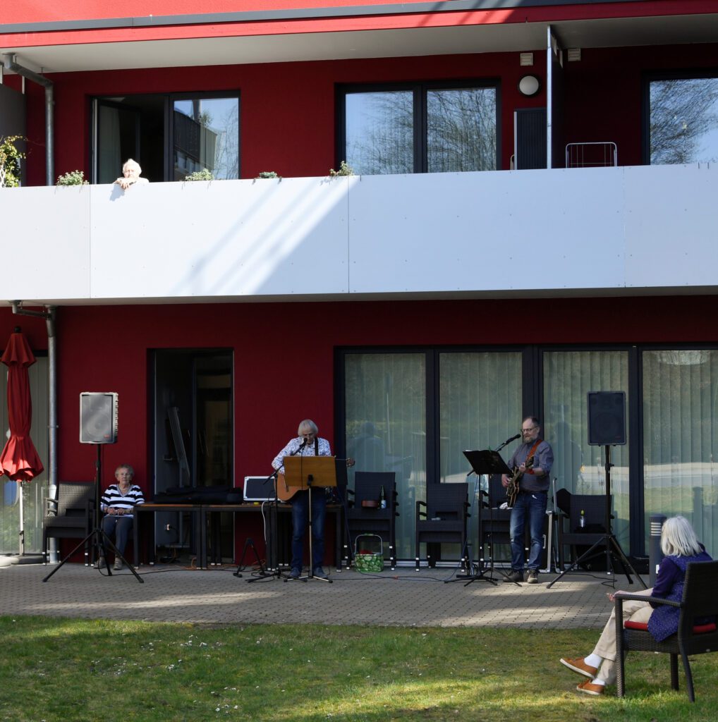 Singen im Quartier – unter freiem Himmel