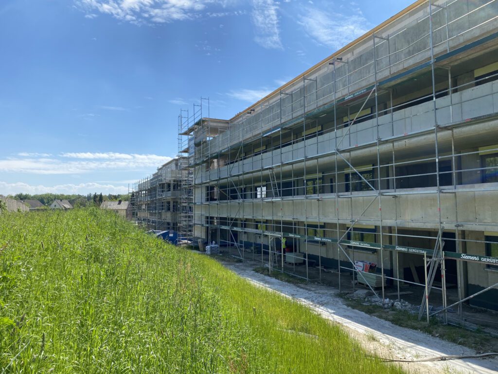Neubau Neulandstraße – Aktueller Einblick