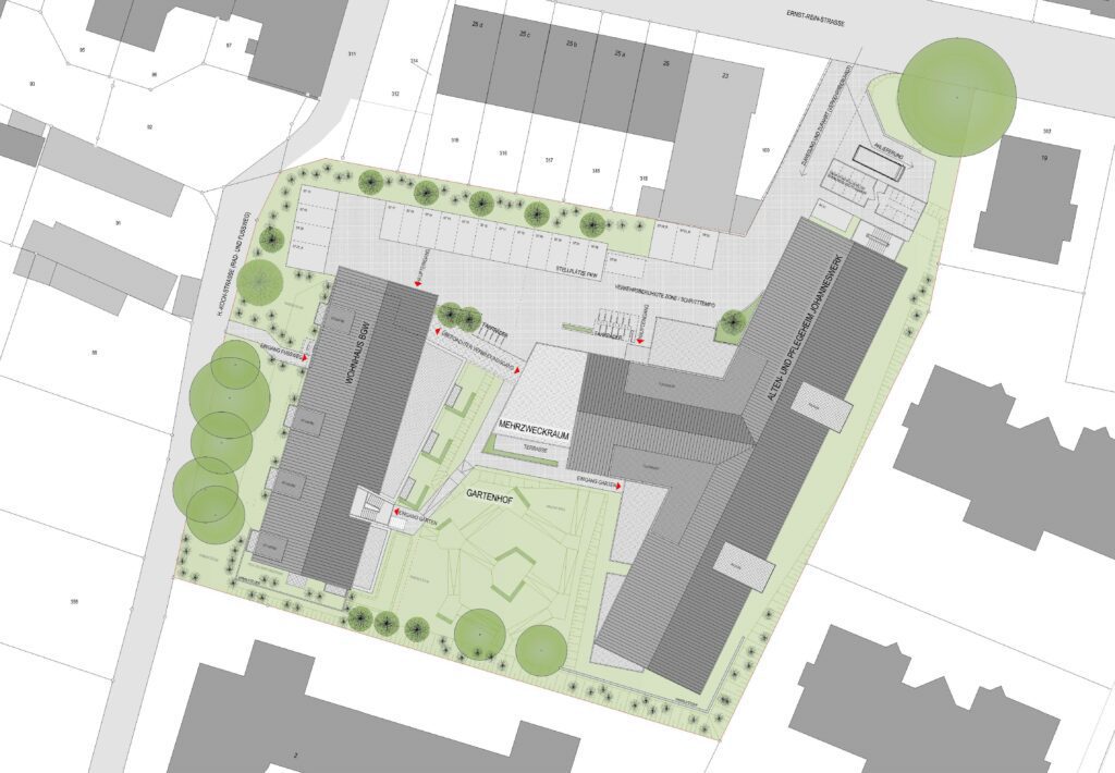 Perthes-Zentrum – Wohnen im Kamphofviertel