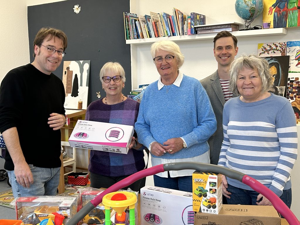 Spielzeugspende für geflüchtete Kinder – Die BGW sagt „DANKE“!